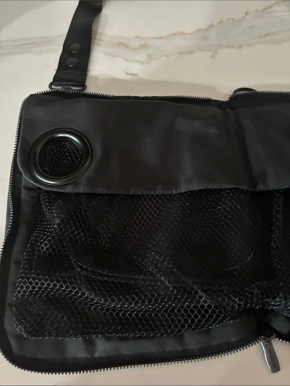 Vintage Baby Cargo stroller diaper messenger bag that clips attach to stroller